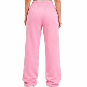 Women Fleece <b>Trouser</b> Premium Soft Relaxed Breathable Comfortable Stylish <b>Elastic</b> <b>Waistband</b> Comfortable Fit Customizable - Product Image 2