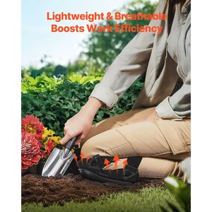 Ginocchiere da Lavoro Resistenti con Cinghie Regolabili e Rivetti, Cuscinetti in Gel Spesso per Lavori Pesanti con Protezioni per Gomiti e Fianchi - Product Image 3