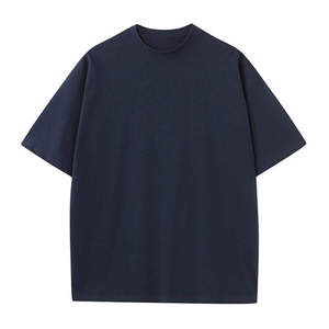 T-shirt pour homme, coupe ample, col rond, manches courtes, style minimaliste, streetwear décontracté, confortable, basique, pour tous les jours - Product Image 5