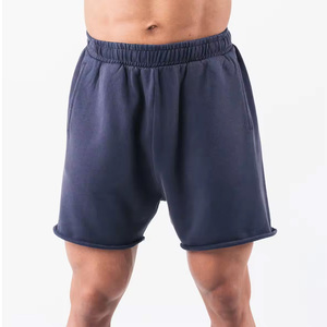 Shorts Acid Wash de Marca Privada para Hombre, Estilo Oversize, Streetwear, Venta Directa de Fábrica, Venta al Por Mayor Global - Product Image 1