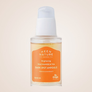 Produits de soin du visage Dr Orga Korean K-Beauty Niacinamide TXA Ampoule anti-taches Fabriqué en Corée 50 ml Blanc - Product Image 3