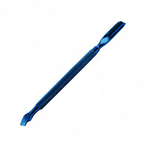 Pousse-cuticules professionnel double face en acier inoxydable pour manucure, pédicure, soin des ongles, élimination des peaux mortes, outil de salon - Product Image 5