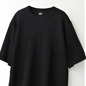 Camiseta Oversize de Tela Waffle de 240 GSM, con Logotipo Personalizado, para Hombre, Moda Urbana, Proveedor Mayorista - Product Image 1