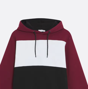 Sudadera con capucha personalizada con logo 100% algodón, transpirable/antibacteriana para hombre - Product Image 5