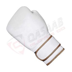 Poinçonnage en cuir PU respirant de couleur bleue-Entraînement de boxe sparring-Mitaines de combat-Gants d'arts martiaux 10oz 16oz - Product Image 3