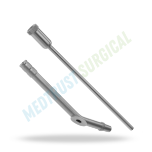 Tubes d'aspiration coniques 3mm 4mm 5mm, instrument chirurgical d'aspiration pour la neurochirurgie, pour les procédures cérébrales et vertébrales - Product Image 3