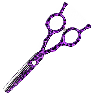 Tijeras de Entresacar de Acero Inoxidable de 6 Pulgadas con MOQ Bajo, Tijeras Profesionales de Barbero con Logotipo Personalizado, Tijeras de Entresacar para Salón OEM ODM - Product Image 5