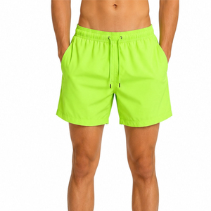 Shorts de bain décontractés personnalisés pour hommes, en coton et polyester, pour la plage, la gym et le fitness, avec service OEM – Nouvelle collection été - Product Image 1