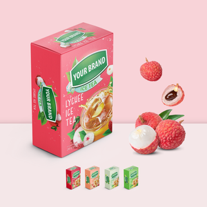 Vente directe usine : Poudre de thé rafraîchissante aux fruits, assortiment en sachets individuels – Thé au lait banane matcha - Product Image 5