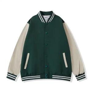 Blousons universitaires unisexes en laine avec logo personnalisé, style bomber, pour l'hiver, nouvelle collection, haute qualité, fins - Product Image 5