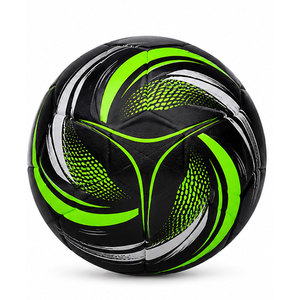 Ballon de football hybride en PU léger et de haute qualité, avec un design de panneaux durables pour l'entraînement, la pratique et les matchs de football - Product Image 1