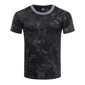 Camisetas de Camuflaje Personalizadas OEM de Alta Calidad, Transpirables, para Caza, de Manga Corta, para Hombre, Unisex - Product Image 6