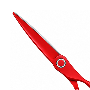 6 Inch Custom Logo Salon Hairdressing Scissor High Quality Stainless Steel Right-Handed <b>Long</b> <b>Handle</b> Beard Trimming <b>Shears</b> Low - Product Image 2