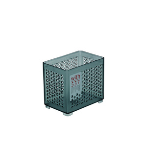 Inomata Wiz 537 profonda cesto trasparente grigio soluzione di stoccaggio - Product Image 1