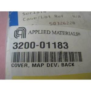 5 NEW AMAT 3200-01183 ฝาครอบ, Map Dev, Back - อุปกรณ์และชิ้นส่วนเซมิคอนดักเตอร์ระดับโลกที่เชื่อถือได้ที่ - Product Image 1