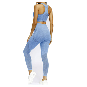 Nuevo Conjunto de Yoga para Mujer, al Por Mayor, al Mejor Precio, Material Transpirable que Absorbe el Sudor, Talla y Color Personalizables, Conjunto Deportivo para Mujer - Product Image 3