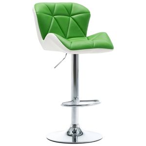 Tabourets de bar en similicuir vert 2pcs - Product Image 3