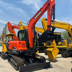 Mini-excavatrice Doosan DX60-9C d'occasion de haute qualité, 6 tonnes, avec pompe hydraulique, moteur à engrenages et roulement, efficace et fiable - Product Image 2