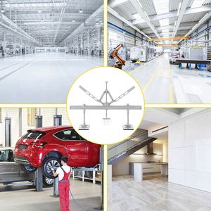 Kit Leva Tiradenti da 750 mm per Riparazione Carrozzeria, Attrezzatura per Alluminio e Acciaio - Product Image 2