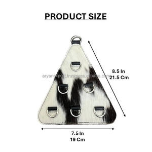 Porte-serviettes mural rustique en cuir de vachette véritable personnalisé, support pour foulards et chiffons, organisateur de serviettes de cuisine, décoration intérieure - Product Image 2