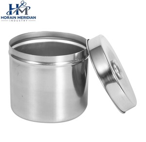Tarro de Acero Inoxidable para Ungüentos Médicos, Contenedor para Apósitos Quirúrgicos, para Hospitales, Clínicas, Laboratorios y Suministros de Almacenamiento para el Cuidado de la Salud - Product Image 2