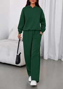 <b>Women's</b> Oversized Hoodie Tracksuit Set Premium <b>Fleece</b> Hoodie <b>Jogger</b> Set For <b>Women</b> <b>Women's</b> Athleisure Hoodie And Sweatpants Set - Product Image 6