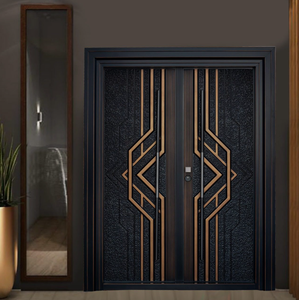 Puerta de Seguridad Exterior de Acero Inoxidable de Diseño Artesanal Personalizado, Puerta Principal Exterior para Villa, Entrada Frontal con Acabado Duradero - Product Image 3