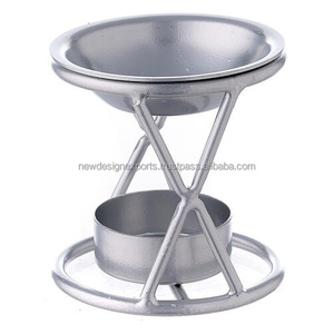 Quemador de Cera Aromática de Metal Estilo Nórdico Moderno con Plato Extraíble, Lámpara de Fragancia para Aromaterapia, Proveedor Mayorista - Product Image 5