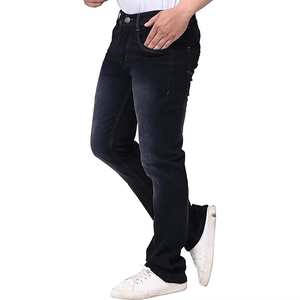 Best Arrival Men's High Street Style <b>Jeans</b> Quick Dry Regular Plus Size New Design Comfortable Fabric Mid <b>Waist</b> Plus Light Weight - Product Image 1