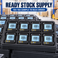 AC10 Detektor Penguji Soket Listrik Detektor Fase Polarisasi Steker Garis Nol Pemeriksa Fase Multimeter Penguji Digital Voltmeter