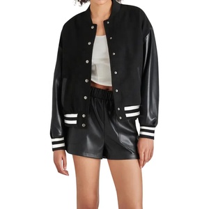 เสื้อแจ็กเก็ตผ้าทอไซส์พิเศษสำหรับผู้ชายเสื้อแจ็กเก็ตมีลายปักโลโก้ตามสั่งสำหรับฤดูหนาวกันลมระบายอากาศได้ - Product Image 4