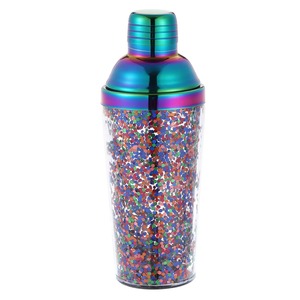 Shaker à cocktails élégant en acier inoxydable, trois pièces, outil de mélange de boissons professionnel moderne - Product Image 6