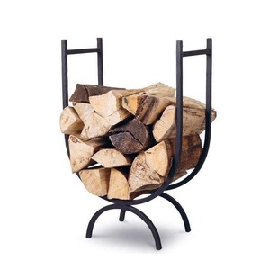 Support de rangement pour bûches de jardin en métal forgé, pour foyer extérieur, accessoires de maison très vendus - Product Image 3