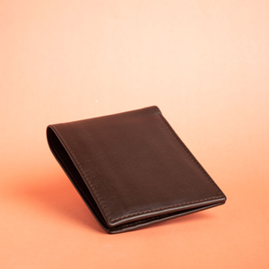 Portefeuille court en cuir de vachette véritable Crazy Horse, fait main, pliable, avec protection RFID, pour homme et femme, idéal comme cadeau. - Product Image 3