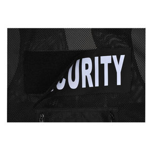 Chaleco de Seguridad para Topógrafo con 7 Bolsillos, Alta Visibilidad, Color Lima, ANSI Clase 3, Malla de Poliéster, Cierre de Cremallera Frontal, Soportes para Micrófono en Ambos Lados - Product Image 5