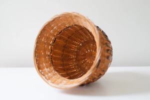 Designer Handwoven Rattan Planter Pot Perfect for Living Room <b>Table</b> Decor and Indoor <b>Plant</b> Styling Wholesale From India - Product Image 2