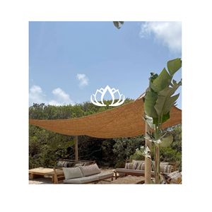 BEST SELLER BLUE LOTUS Voile d'ombrage 100% cuir organique |   Filet d'ombrage extérieur écologique de haute qualité au design moderne de ferme - Product Image 1