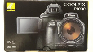 Spedizione Gratuita Nikon COOLPIX <span class=keywords><strong>P1000</strong></span> Fotocamera Digitale Nera con Obiettivo Zoom Telescopico x125 Serie P NUOVA - Product Image 2