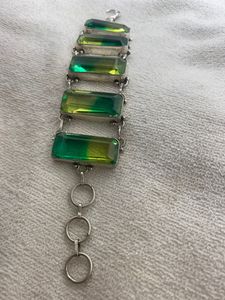 Top Quality Colorful Square Natural <b>Stone</b> Beaded <b>Bracelet</b> Brass Jewelry Gemstone Handmade Ethnic Jewelry For Women Best Price - Product Image 1