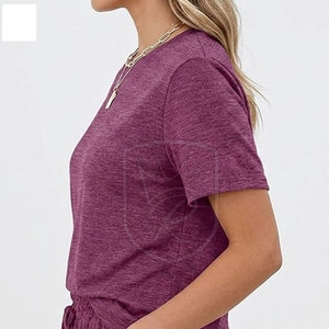 Conjunto Minimalista de Dos Piezas, Tela Suave y Transpirable, Ecológico, Informal, Cómodo para Uso Diario - Product Image 6