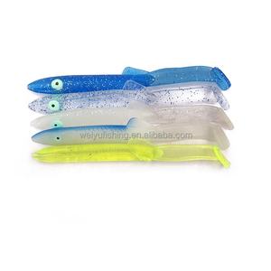 Leurre souple de pêche à l'<span class=keywords><strong>anguille</strong></span> 55mm 0.89g <span class=keywords><strong>appât</strong></span> souple artificiel brillant avec crochet pour la pêche en rivière leurres leurres espagnols - Product Image 4