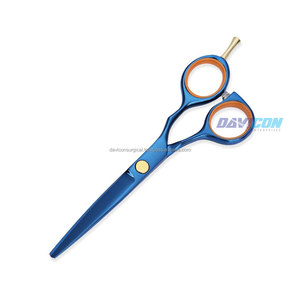 Tijeras de peluquería con revestimiento de titanio azul, instrumentos de belleza - Product Image 3