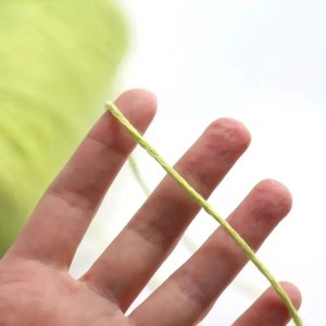 Hilo de algodón peinado para tejer a mano, 200g, cono de hilo de algodón para tejer a crochet - Product Image 3