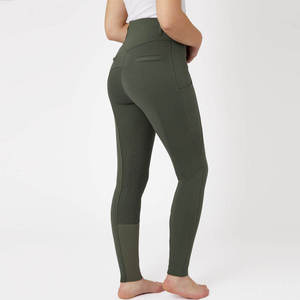 Nouveauté du fabricant, prix bas, jodhpurs et culottes d'équitation pour femmes, couleur personnalisée, spandex/coton, fermeture à boutons - Product Image 5