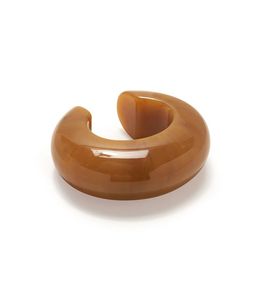 H a CRAFT Women's Classic <b>Resin</b> Bangles Epoxy <b>Resin</b> Handmade Bracelet with Carved Floral Design and Crown Shape for Anniversary - Product Image 1