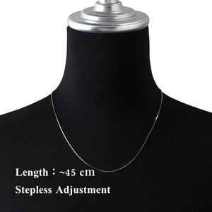 Collar de cadena de serpiente japonesa Pt850, joyería fina, collar de platino, nuevos estilos de lujo, personalizable, collar largo único para mujer - Product Image 5