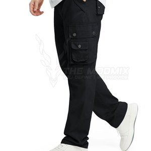 <b>Cargo</b> <b>Work</b> Pants Outdoor Black Dust Proof Pockets Comfortable Fit Uniform Type Workwear For Sale - Product Image 4