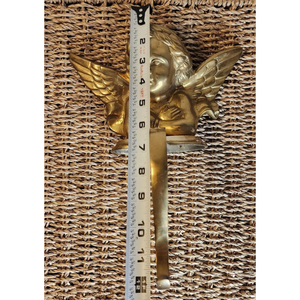 Soporte para Calcetines con Diseño de Ángel Dorado, Soporte Metálico para Calcetines, Gancho de Metal con Revestimiento Dorado Personalizado, Decoración de Aluminio Fundido - Product Image 5