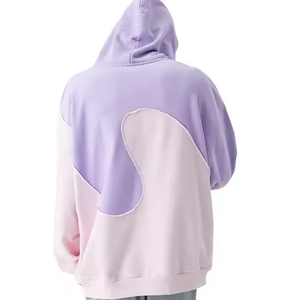 <b>Men</b> Cut <b>Work</b> Oversized <b>Hoodie</b> Relaxed Fit Soft Fleece Pullover with Decorative Cut Detail Streetwear Everyday Comfort Top - Product Image 1