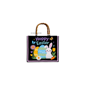 Bolsos de mano de lona personalizados hechos a mano con cuentas, cierre de cremallera de algodón, inspirados en los fichas de Mahjong, para Pascua, bordados a mano - Product Image 5